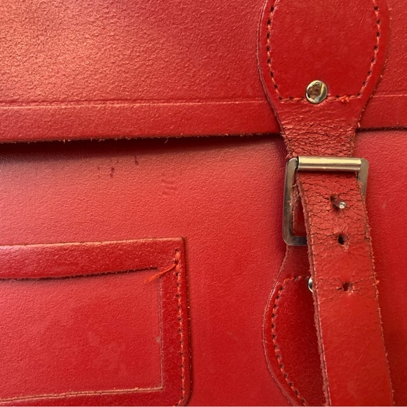 The Cambridge Satchel Company Red Leather - Picture 2 of 12